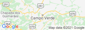 Campo Verde map